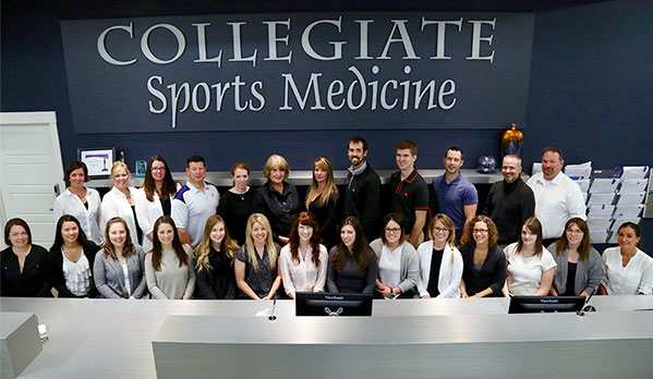 The team at Collegiate Sports Medicine